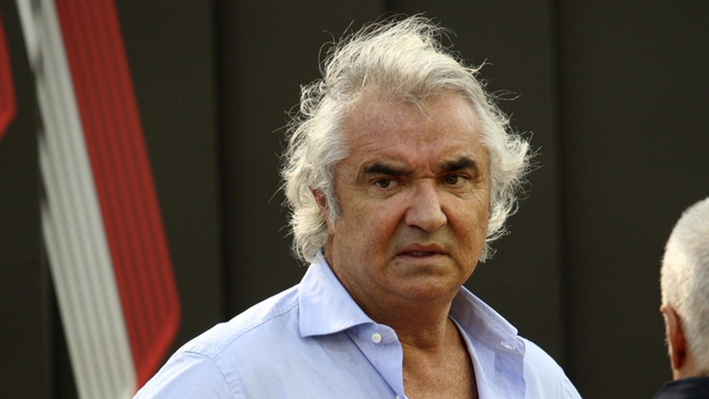 L'imprenditore italiano Flavio Briatore