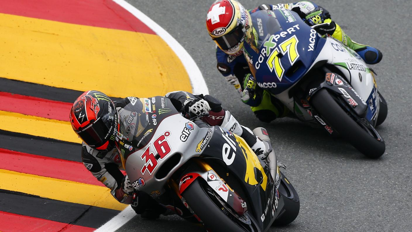 Spettacolare duello con Mika Kallio 