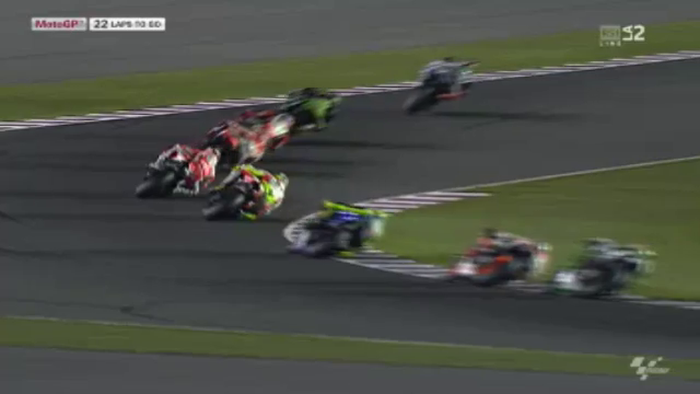 MotoGP, la caduta di Lorenzo