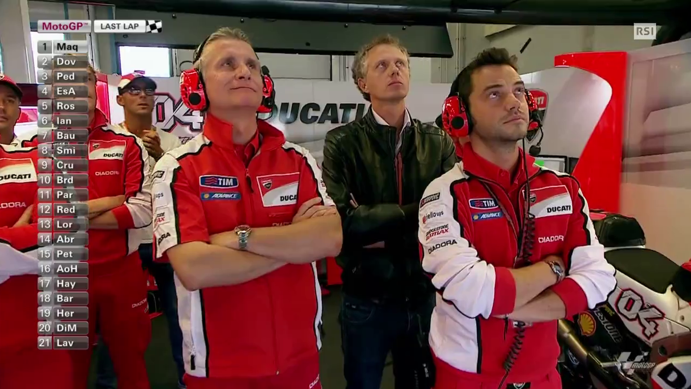 GP Assen, l'arrivo delle MotoGP (28.06.2014)