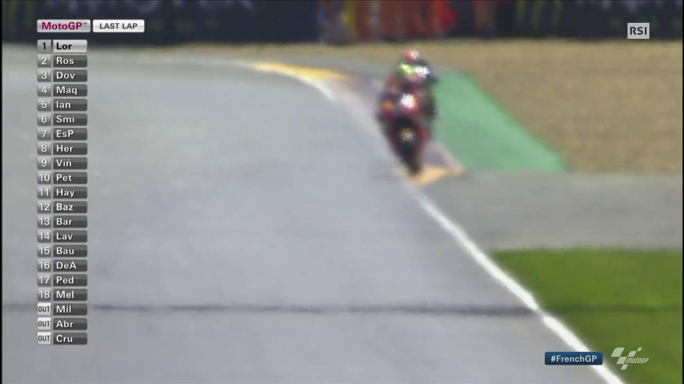 GP di Francia, l'arrivo del MotoGP (17.05.2015)