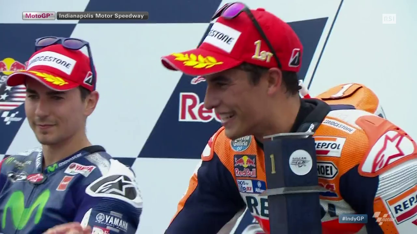 GP d'Indianapolis, il servizio sulla gara delle MotoGP (Telegiornale 10.08.2015, 12h30)