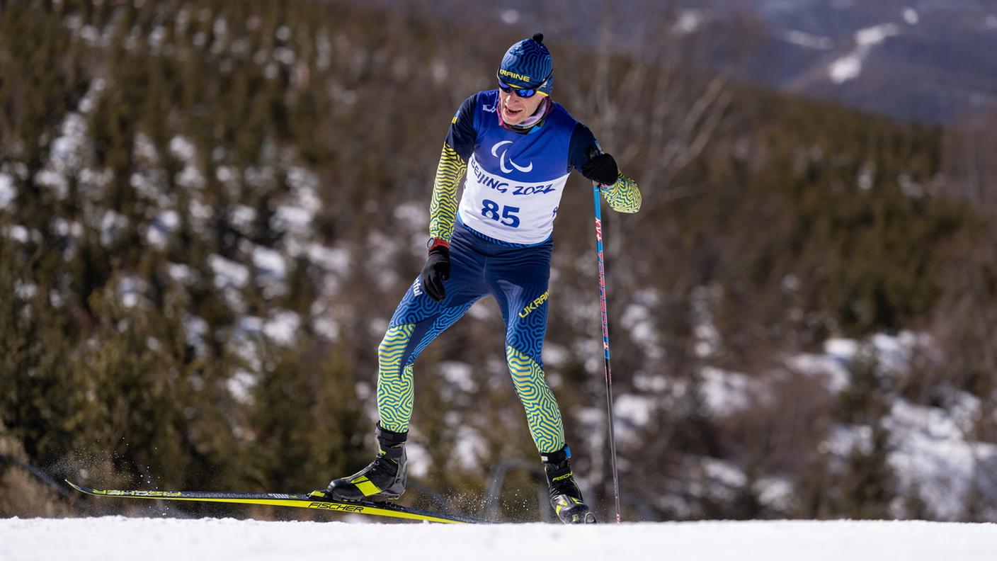 Il biatleta Grygorii Vovchynskyi