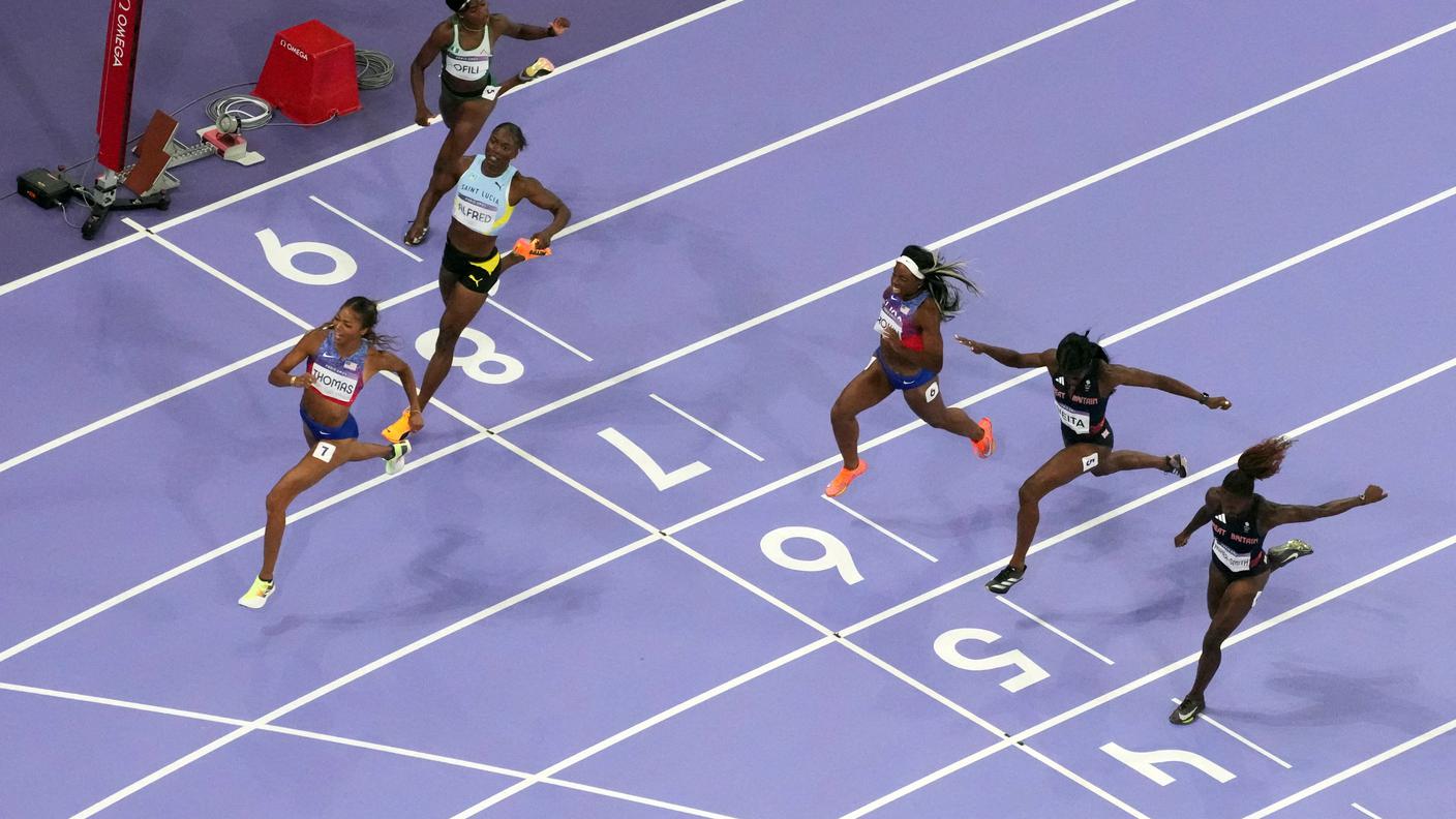 Finale 200m femminile