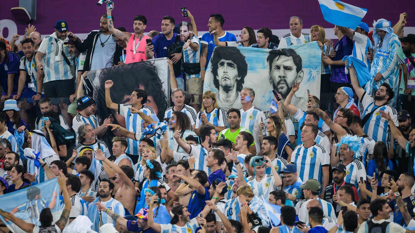 Tifosi dell'Argentina