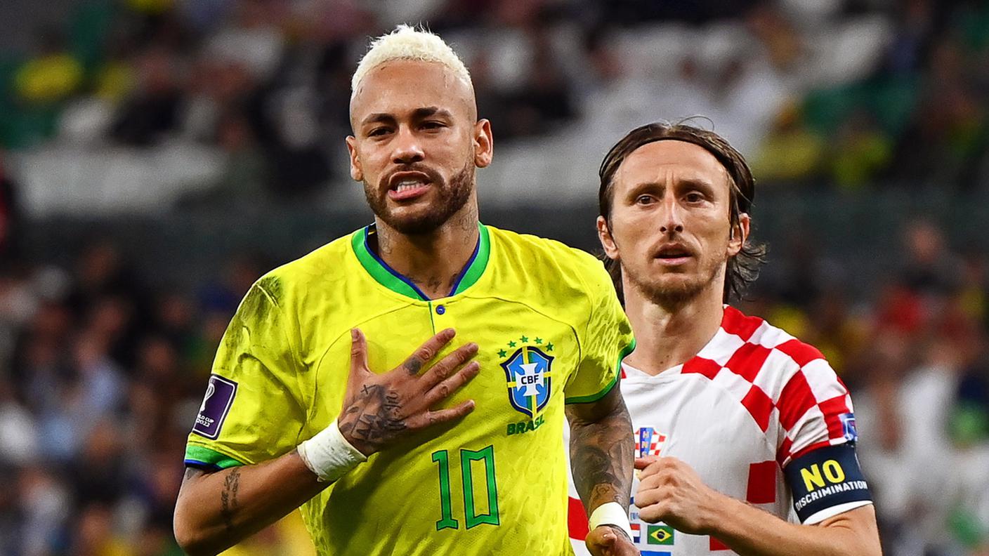 L'attaccante del brasile Neymar