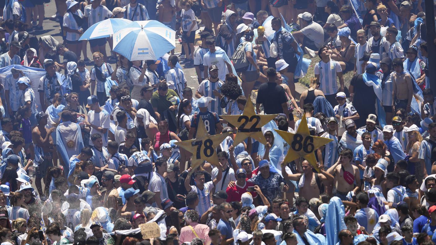 Argentina festeggiamenti