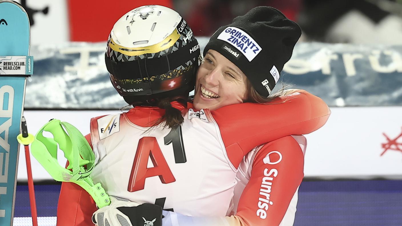 Camille Rast e Wendy Holdener