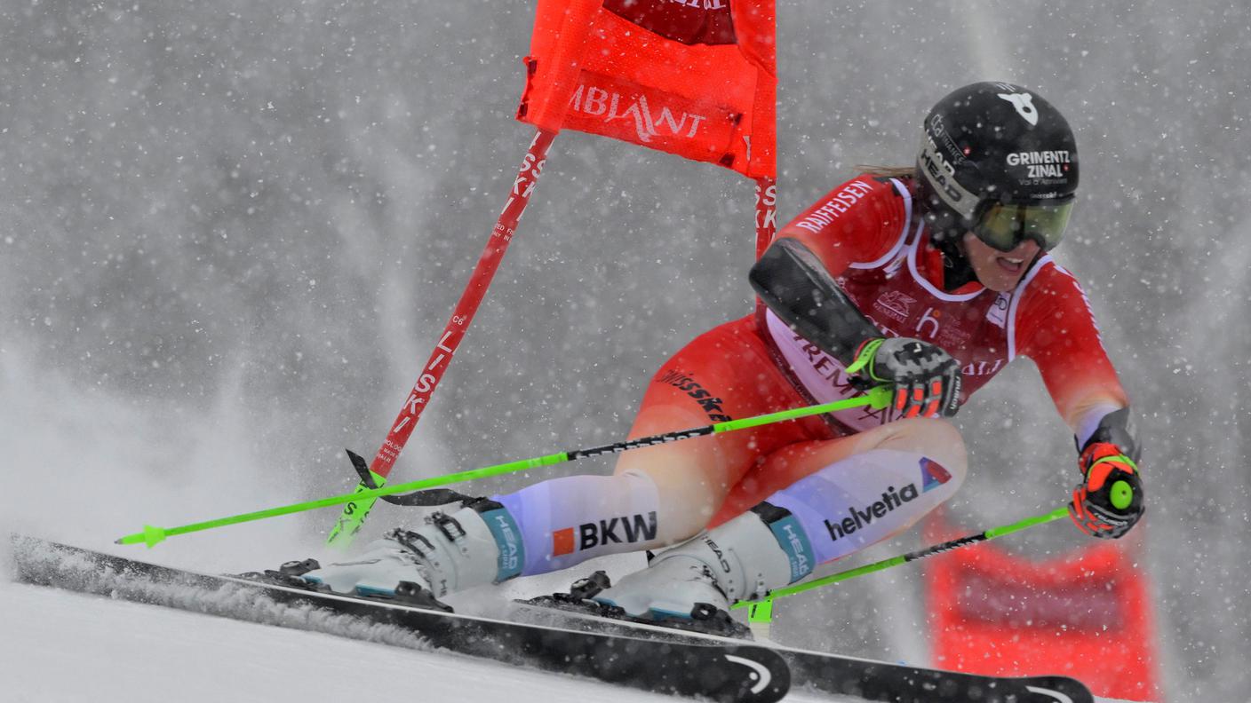 In azione sulle nevi canadesi