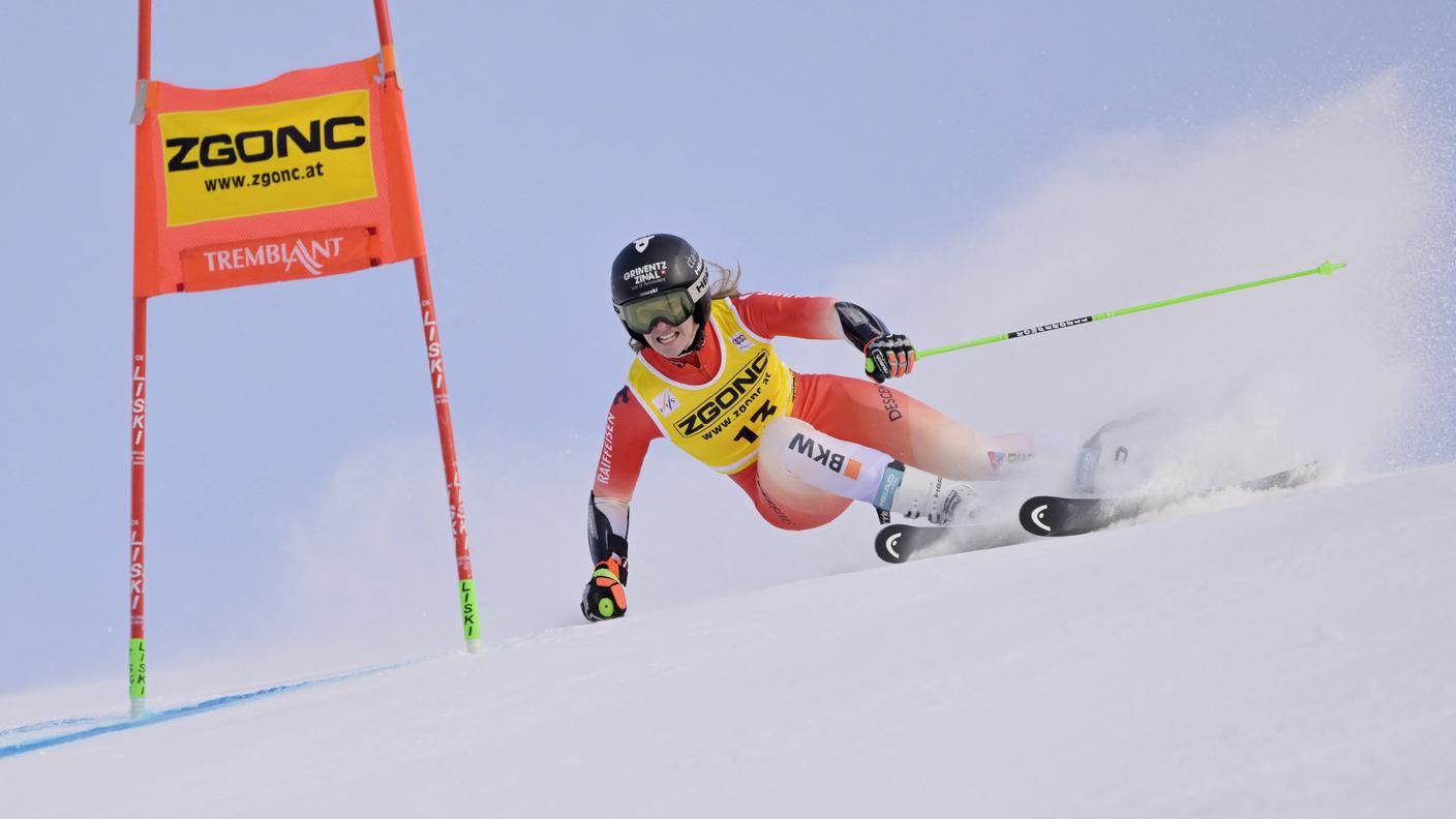 L'elvetica sulle nevi canadesi