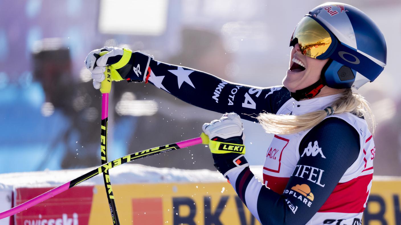 La gioia della statunitense