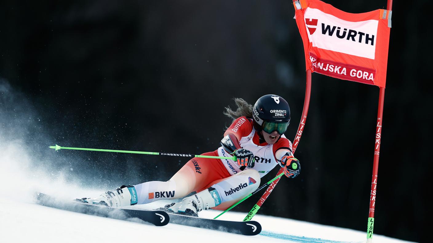 Tutta la grinta messa in pista dalla 26enne