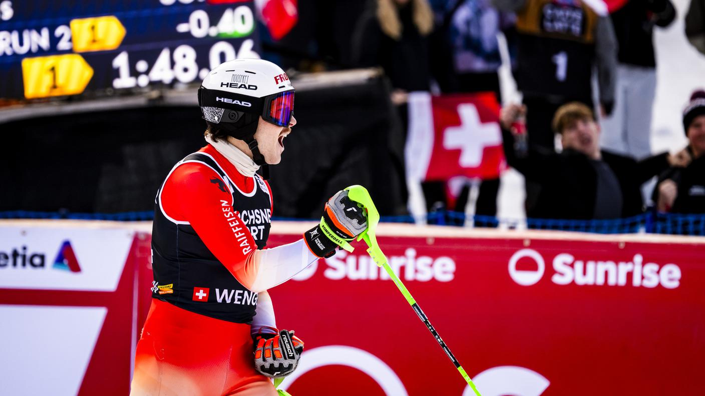 Per lui il miglior tempo della seconda manche