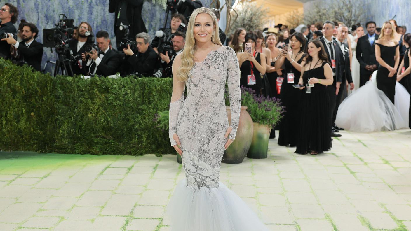Intanto la sciatrice si è goduta il rientro sulle scene al Met Gala