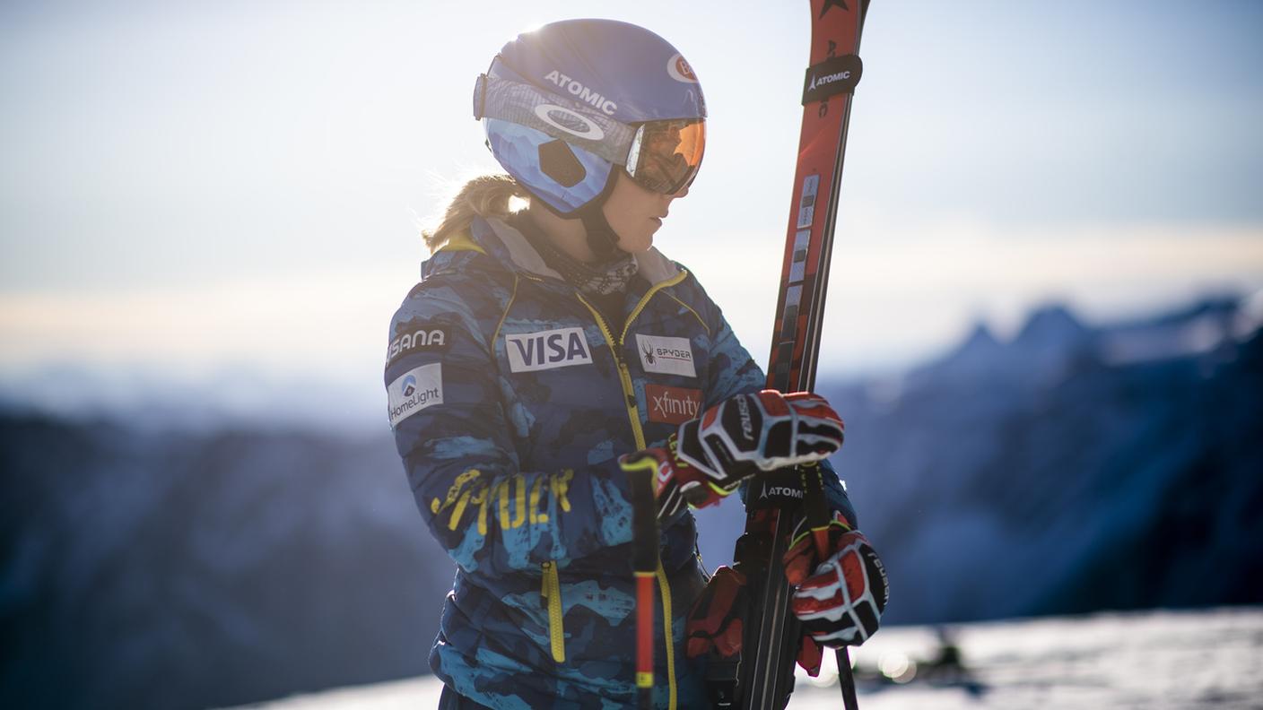Problemi alla schiena per la vincitrice di Sölden