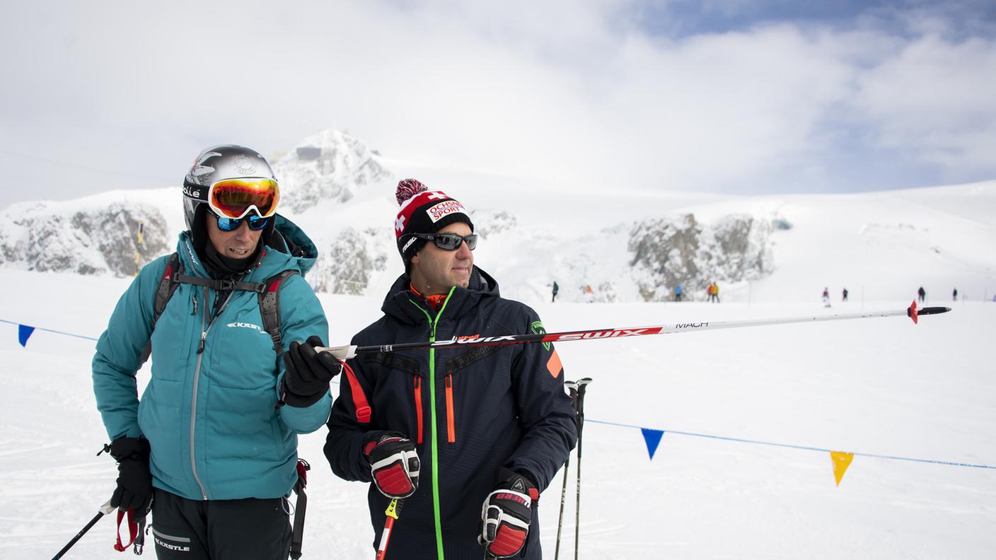 Pirmin Zurbriggen e Didier Défago