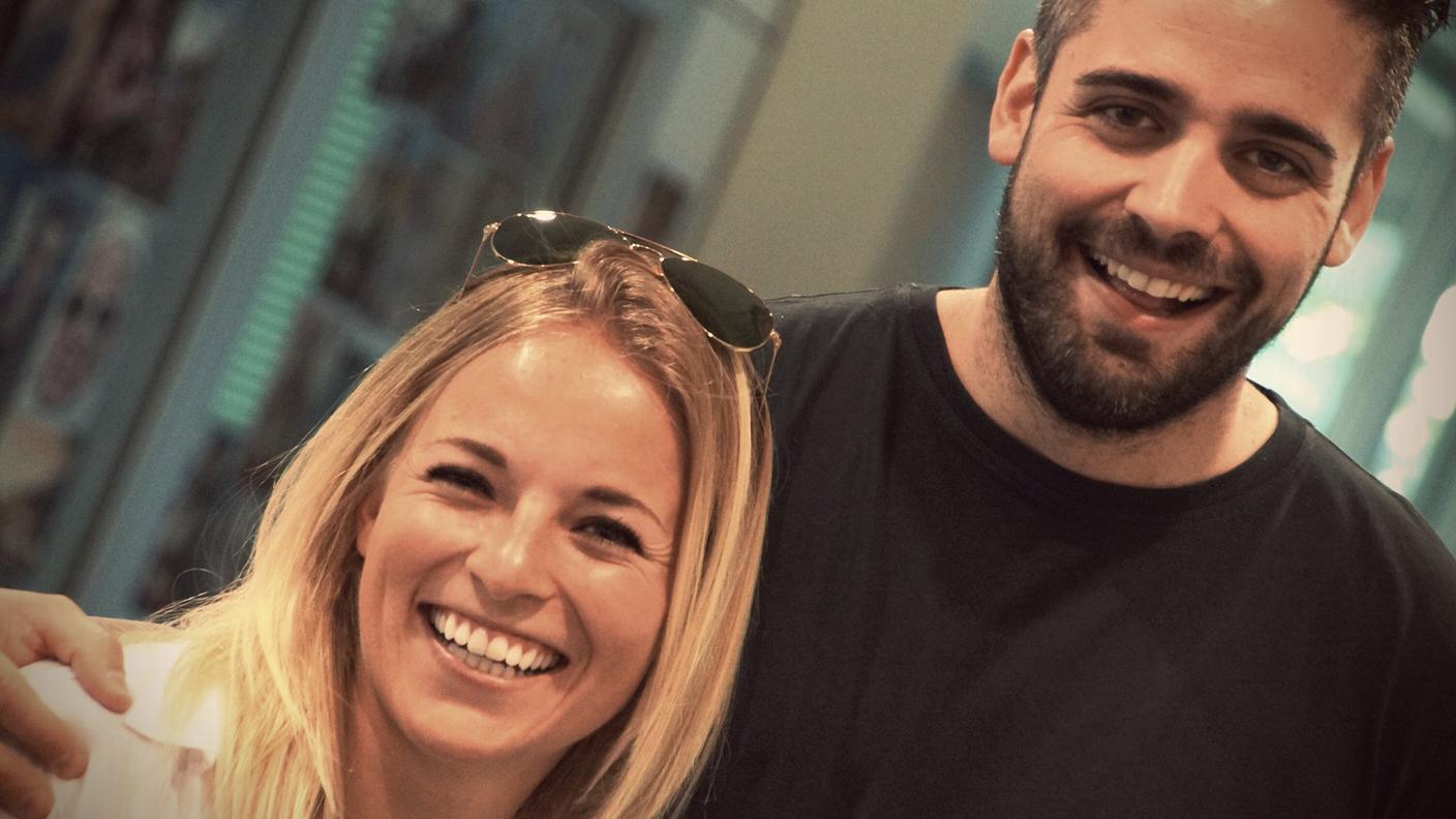 Lara Gut e Nicolò Casolini