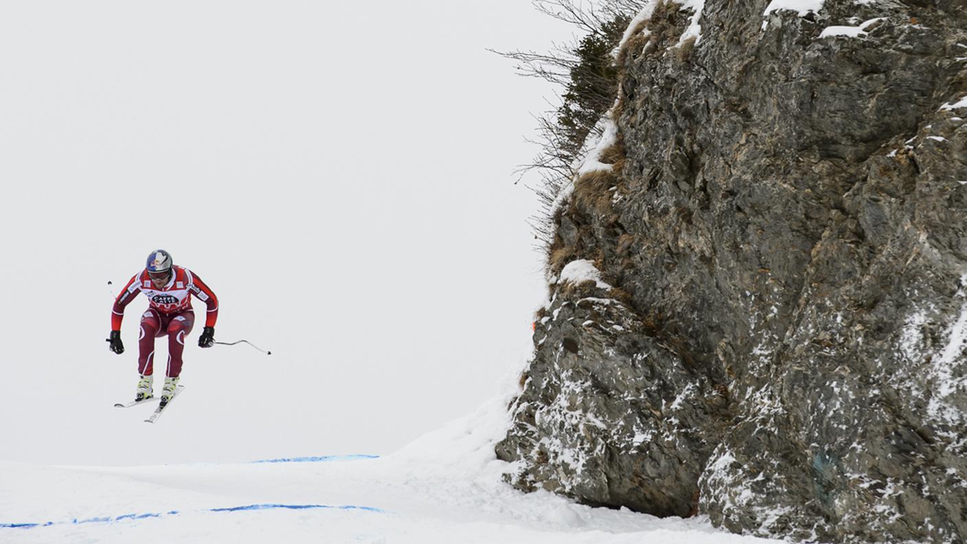 Il norvegese sul salto dell'Hundschopf
