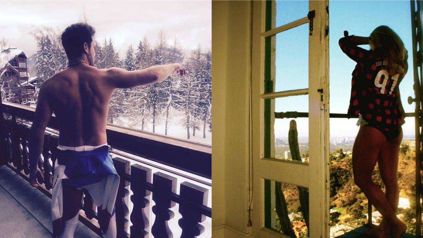 Bastian Baker e Lara Gut