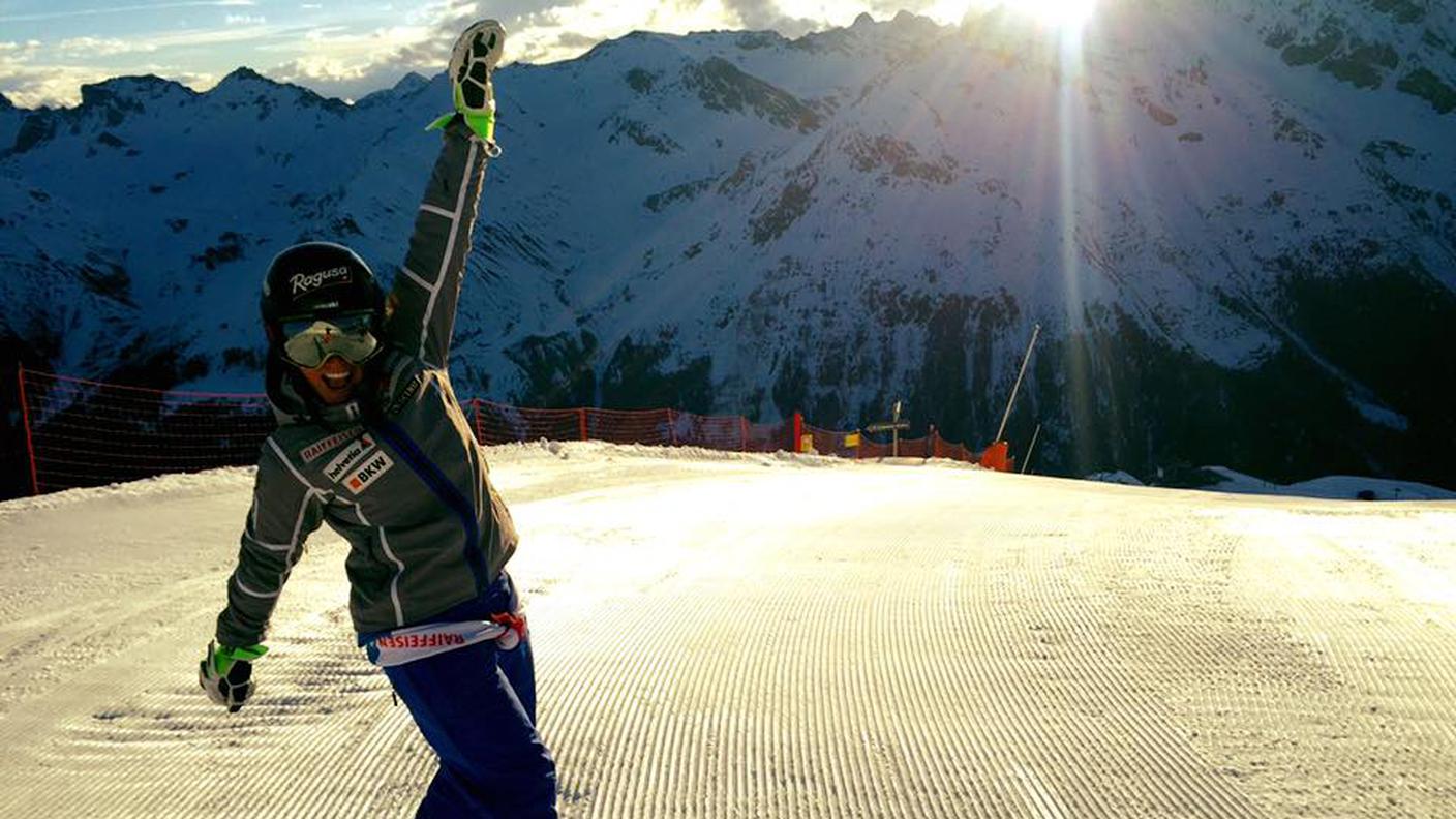 Baciata dal sole di Zinal