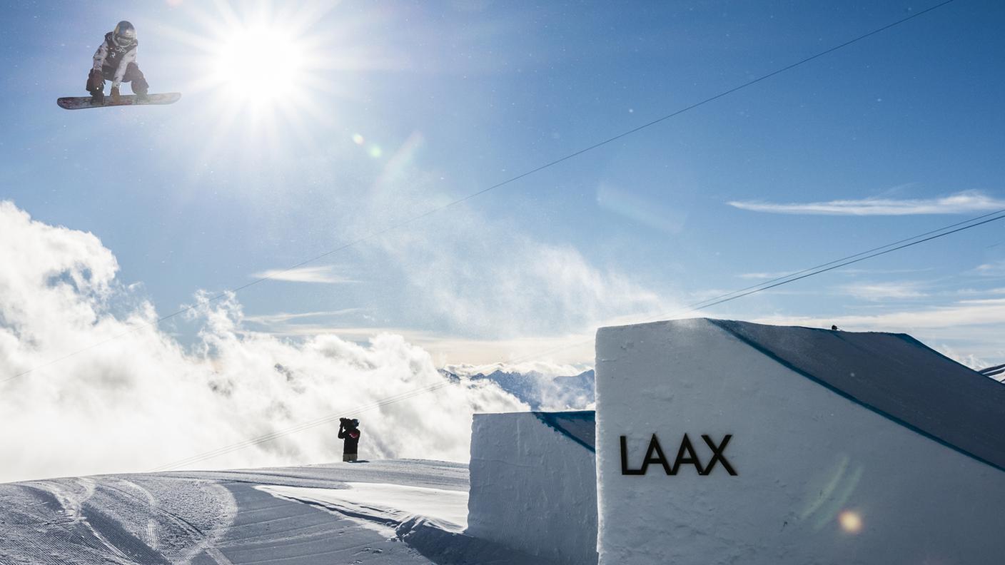 Slopestyle a Laax