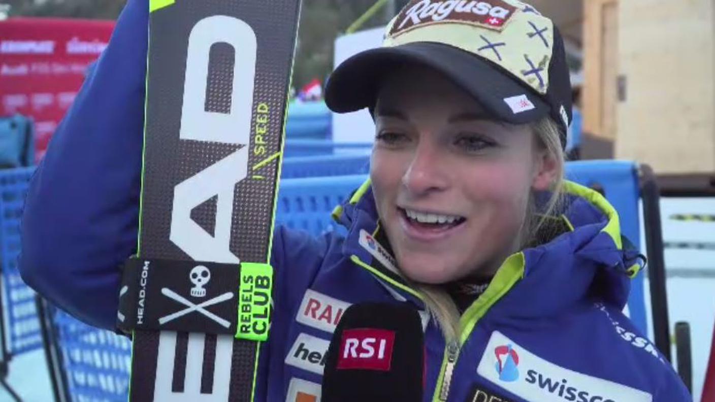 La campionessa ticinese