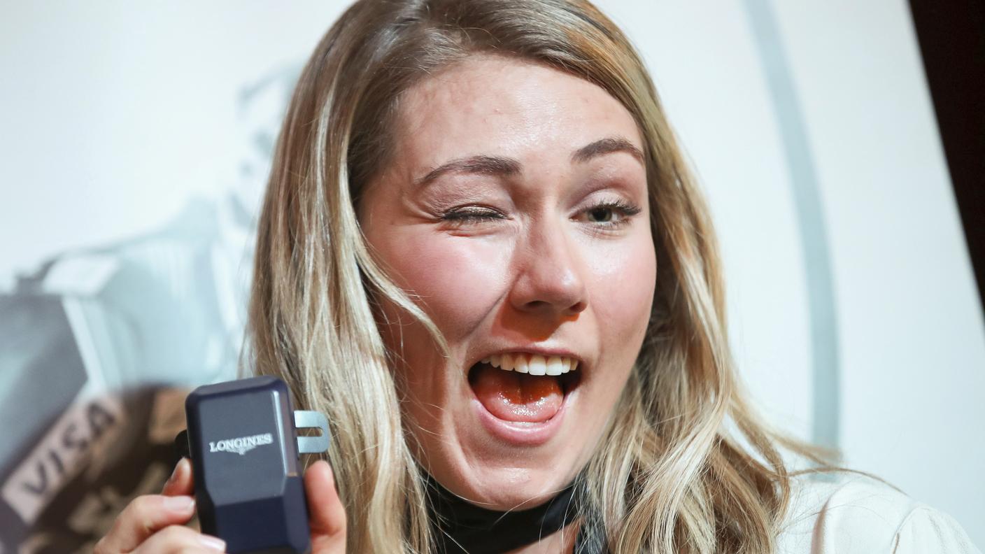 Mikaela Shiffrin strizza l'occhio alla tecnologia