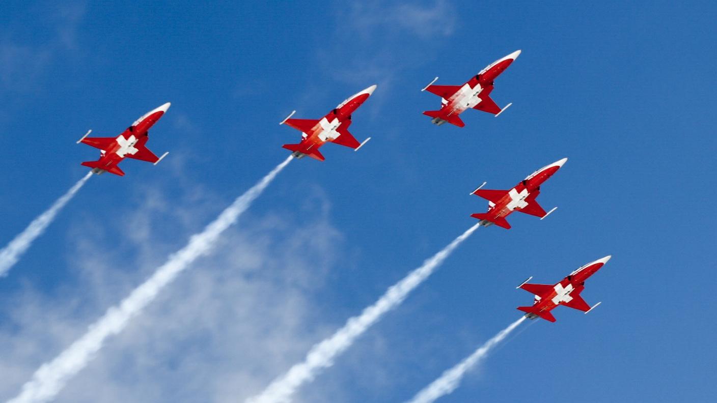 Patrouille Suisse in azione