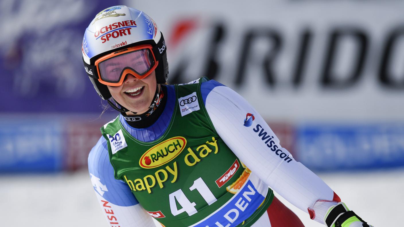 Sorridente e in fiducia
