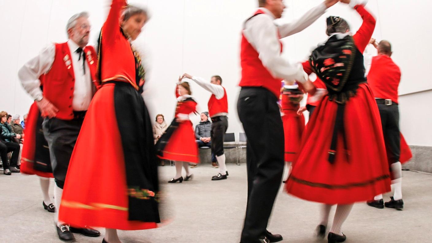 Il gruppo di danza dell'Alta Engadina