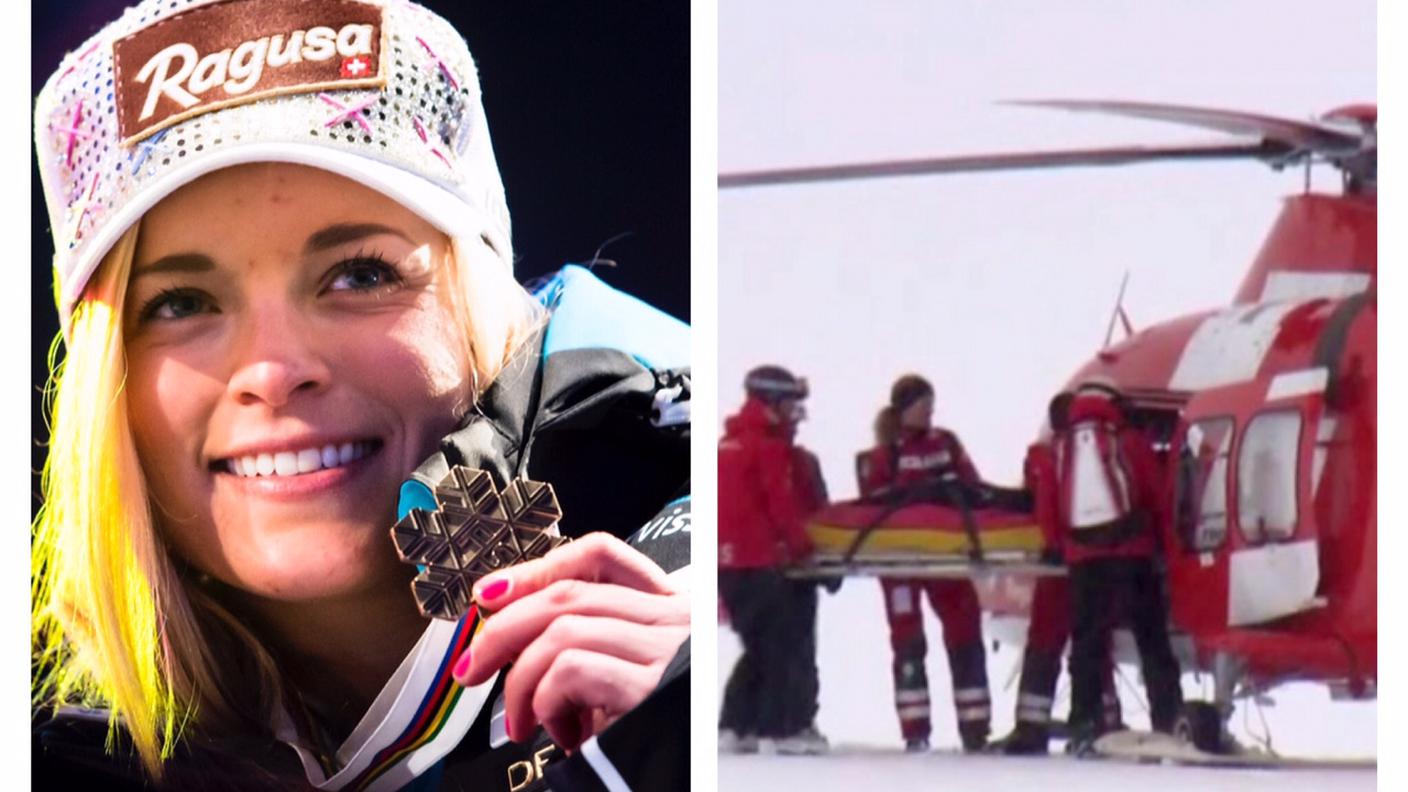 Lara Gut, nel giro di pochi giorni da una parte all'altra