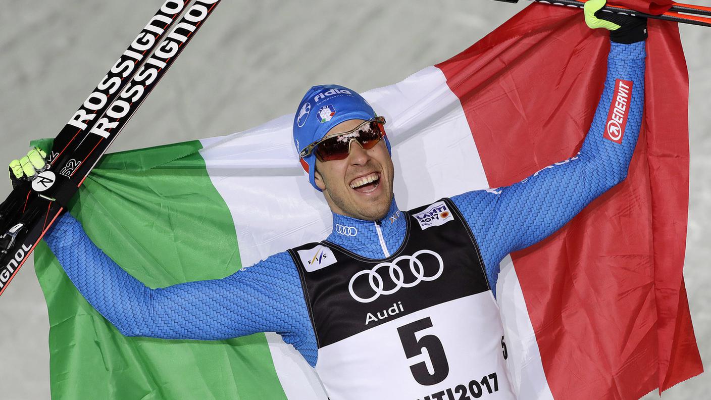 Trionfo iridato per l'azzurro