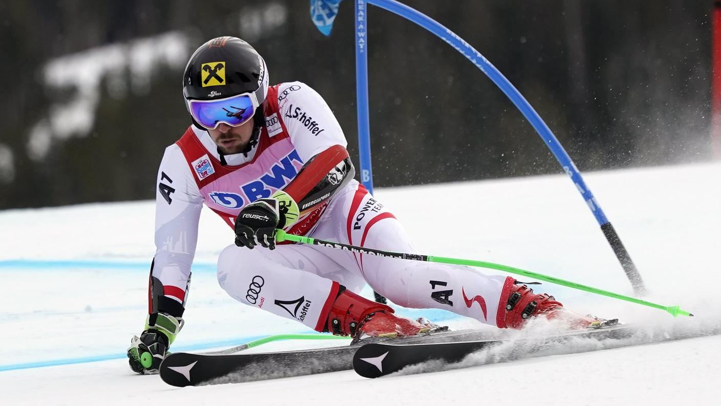 Il campione del mondo in azione