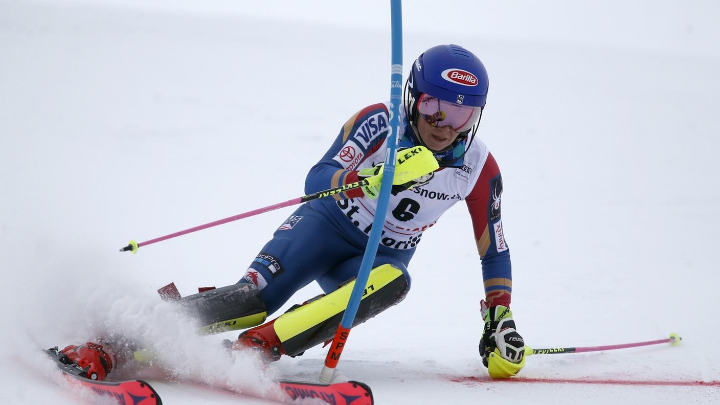 Prima manche a slalom