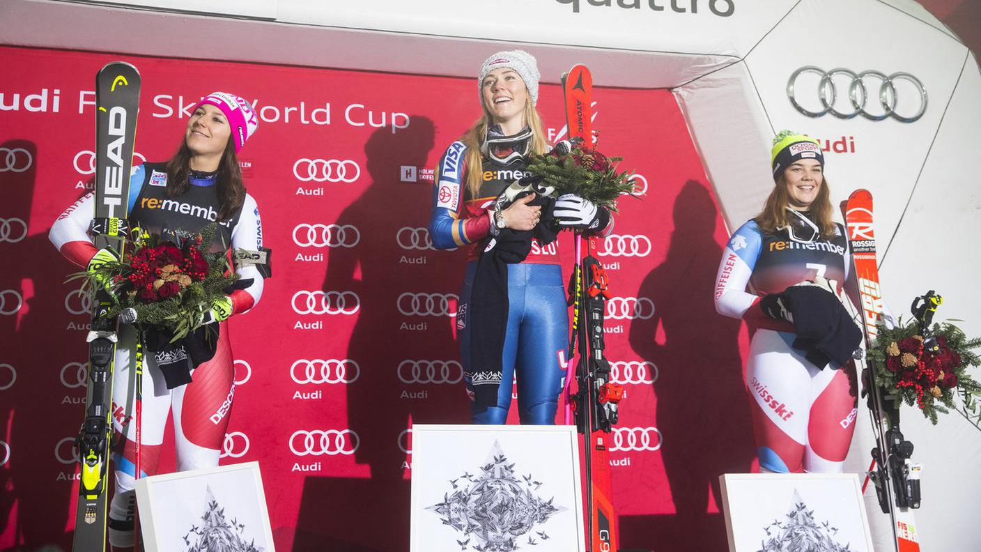 Solo la Shiffrin ha fatto meglio delle rossocrociate