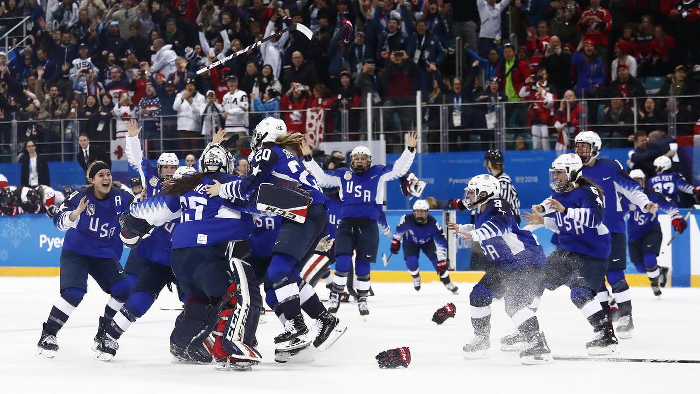 Olimpiadi, USA - Canada