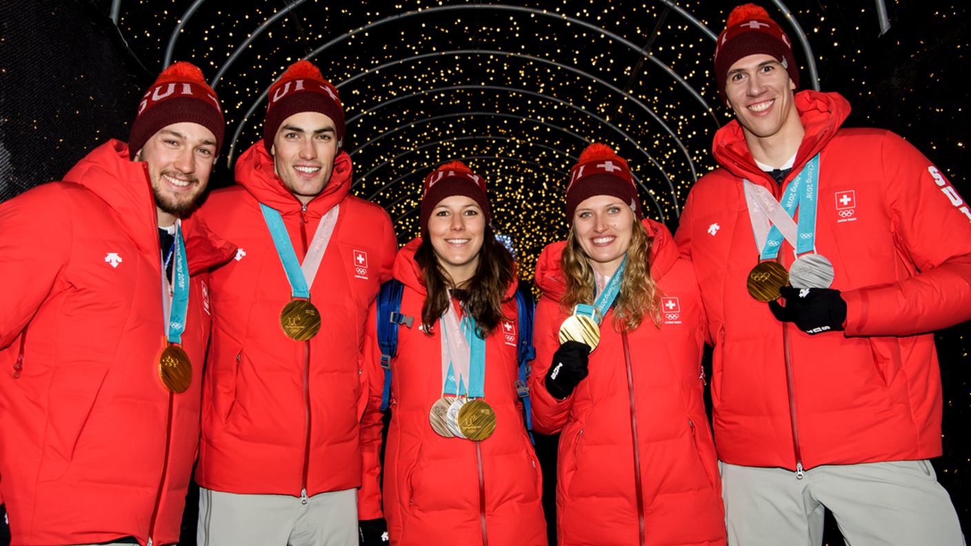 Sci, la squadra svizzera del Team Event