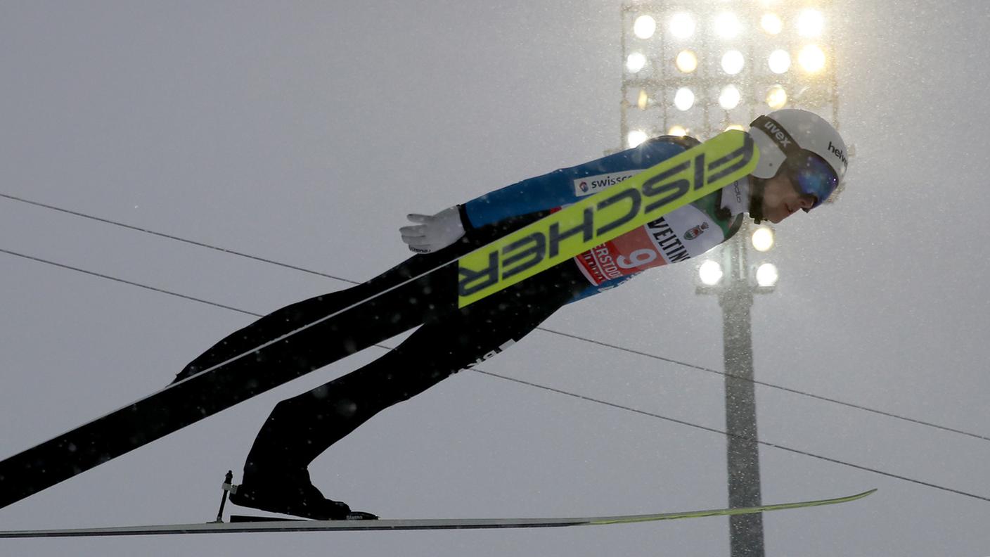 Simon Ammann per la 23a volta alla partenza