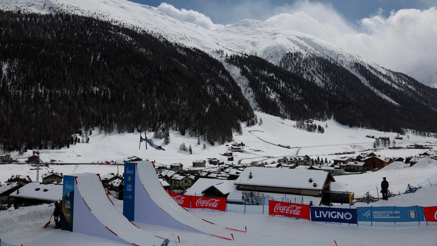 La nota località sciistica sul confine con i Grigioni