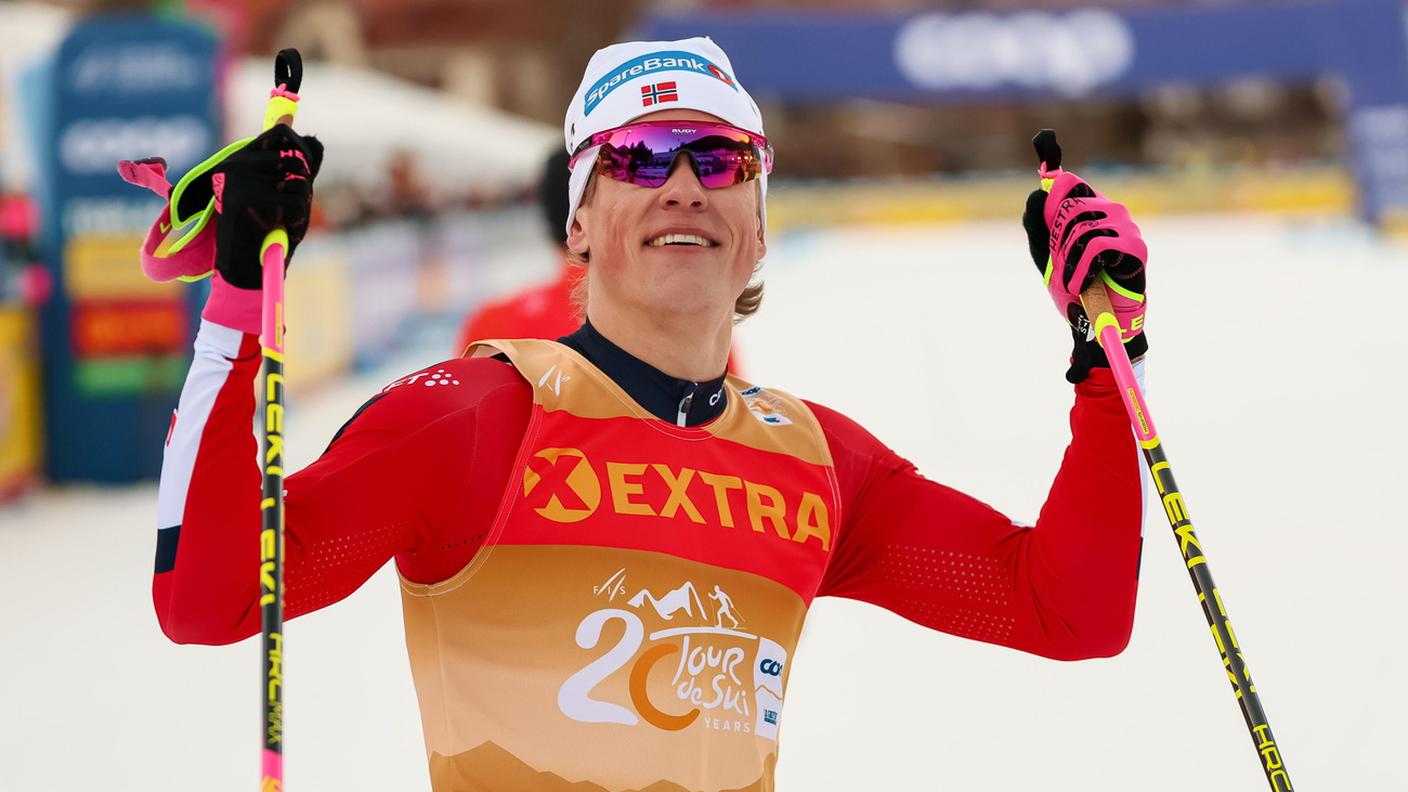 Pettorale sempre più dorato per il campione in carica