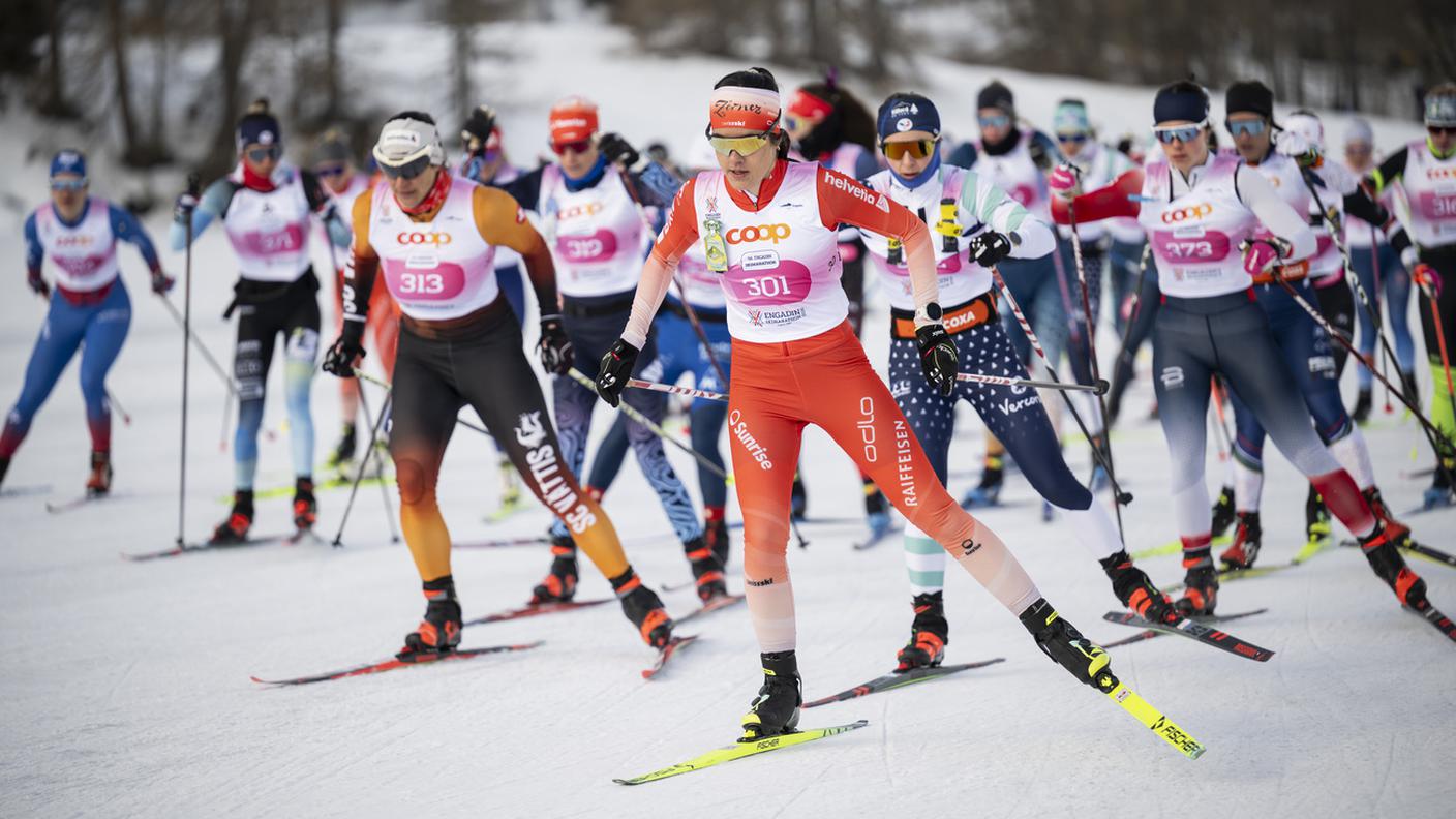 La grigionese in azione