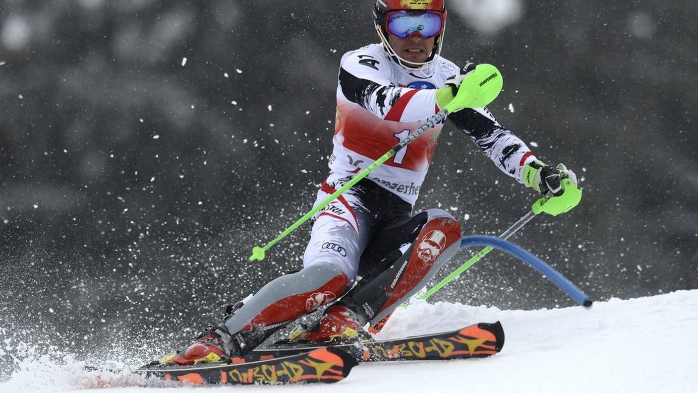 L'austriaco veloce nella prima manche