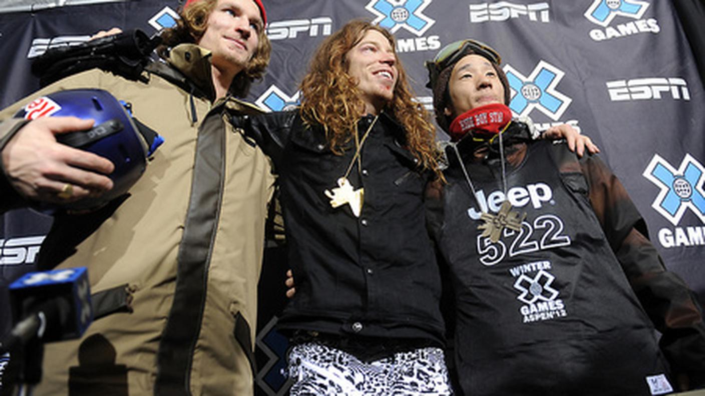 Il podio del superpipe