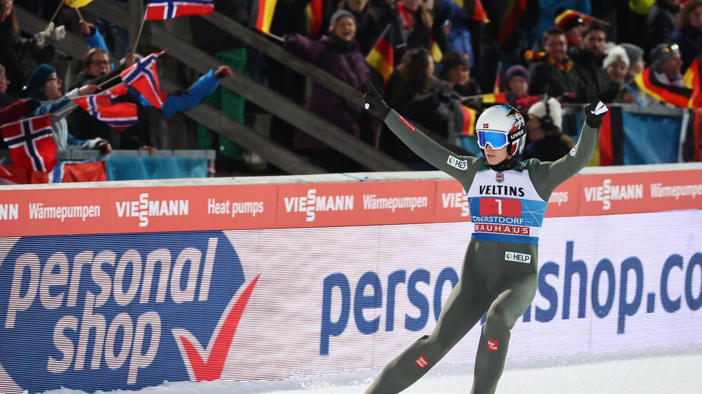 Successo sul Schattenbergschanze