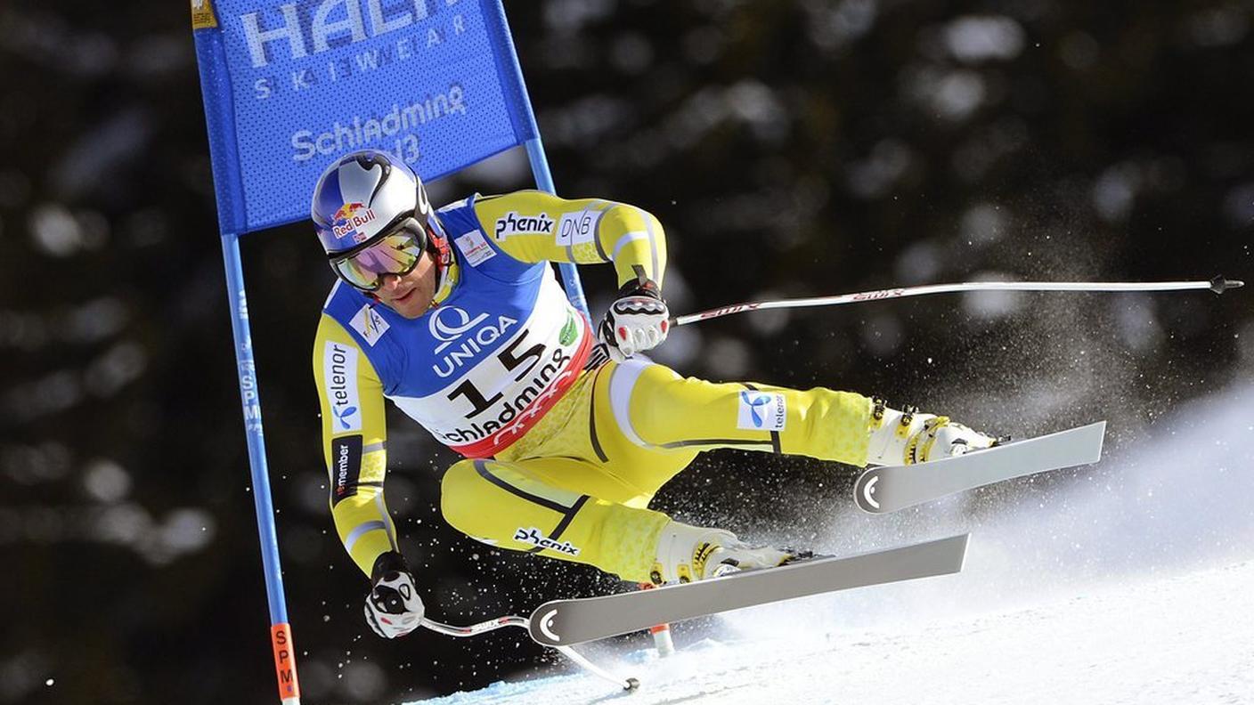 Aksel Lund Svindal, favorito in una gara che si prospetta equilibrata