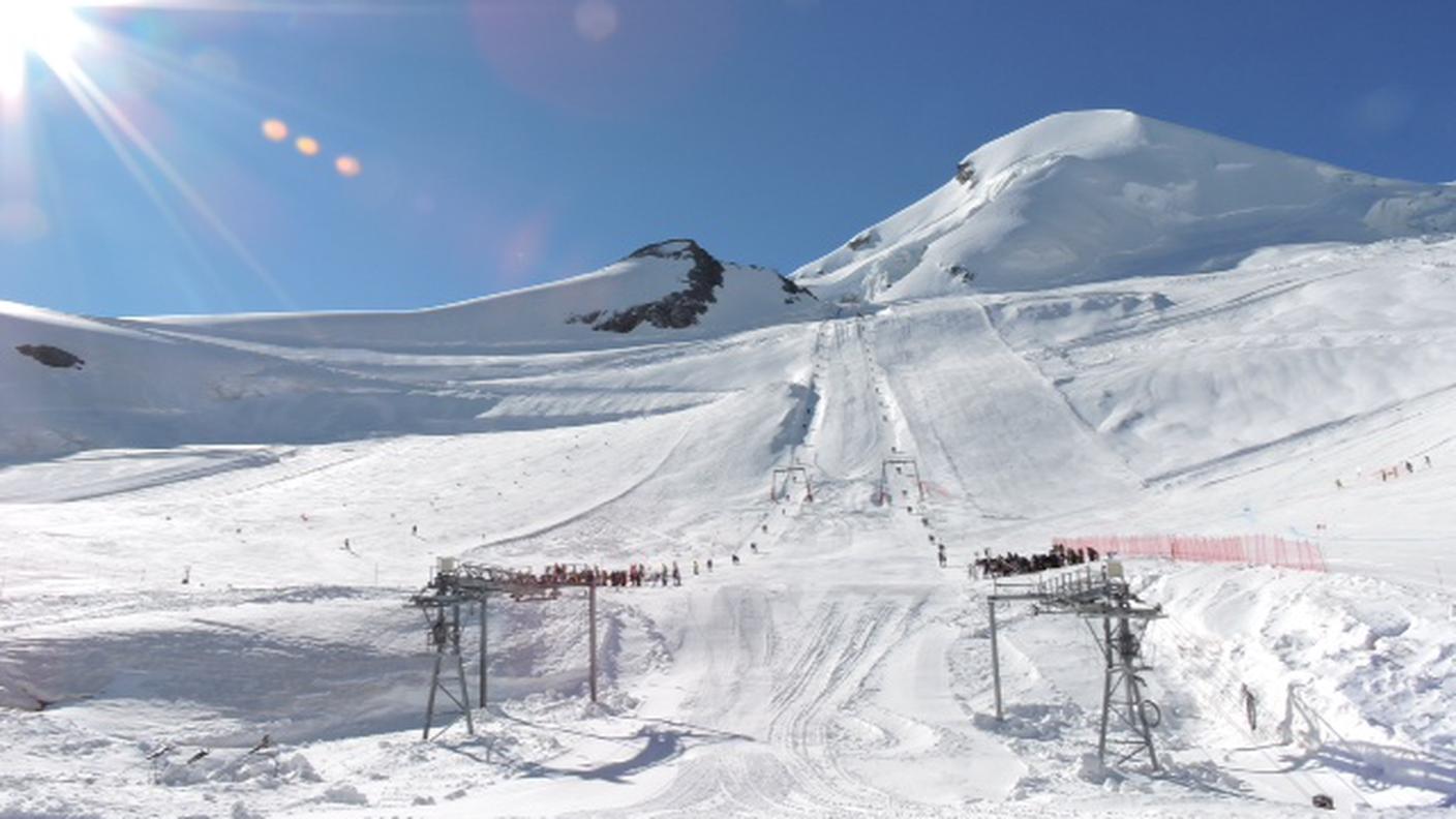 Saas-Fee, il ghiacciaio di Allalin