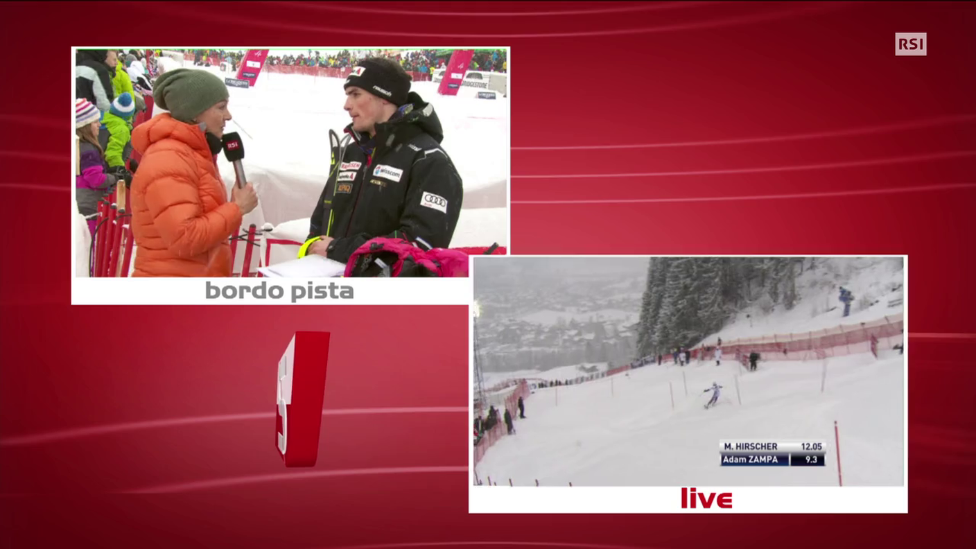 Slalom di Kitzbühel, l'intervista con Daniel Yule (25.01.2015)