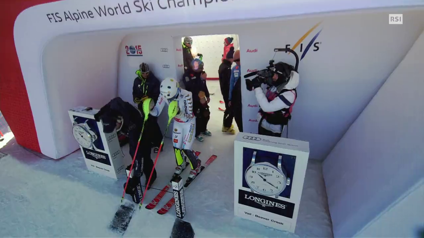 Mondiali di sci, la prima manche di Frida Hansdotter (14.02.2015)
