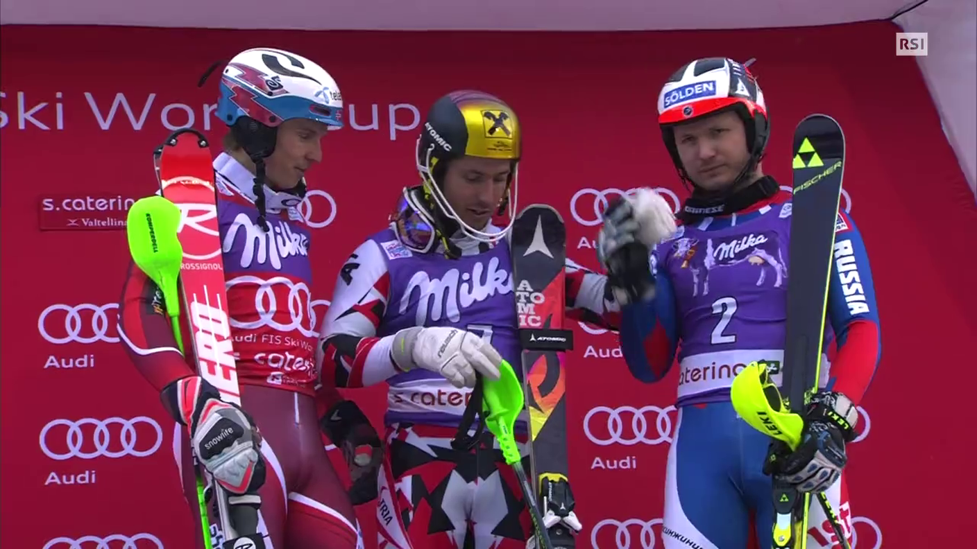 Coppa del Mondo, il servizio sullo slalom maschile (Telegiornale 06.01.2016, 20h00)