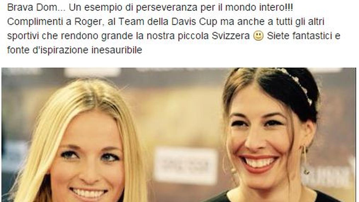 Il commento pubblicato da Lara Gut